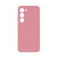 Capa de Silicone com Moldura de Câmera para Samsung Galaxy S23 FE Rosa Capa de Silicone com Moldura de Câmera para Samsung Galaxy S23 FE Rosa